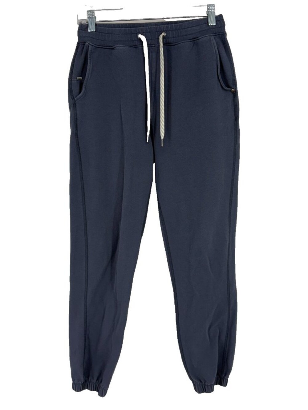 Vuori Women XS Laguna Lounge Pant 2 Azure Blue Jogger Athletic Active WASH WEAR
